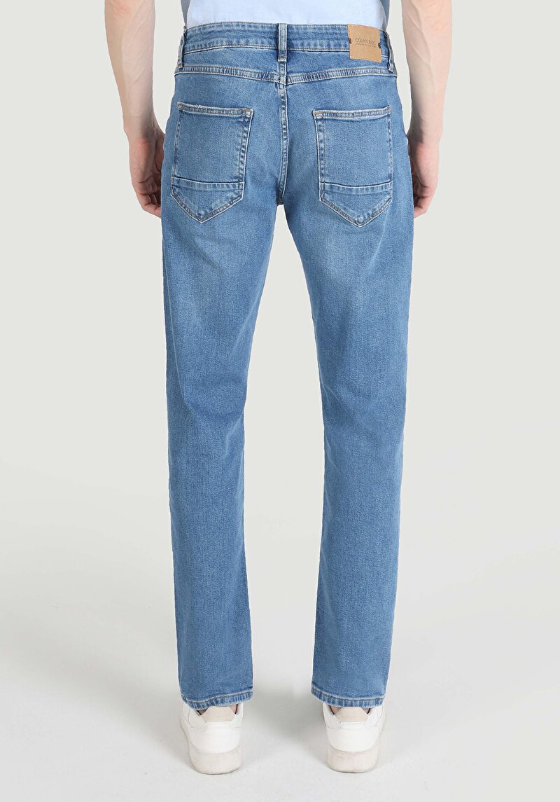 Зображення 045 David Джинси Чоловічі Блакитні Класичного Крою Cl1066104