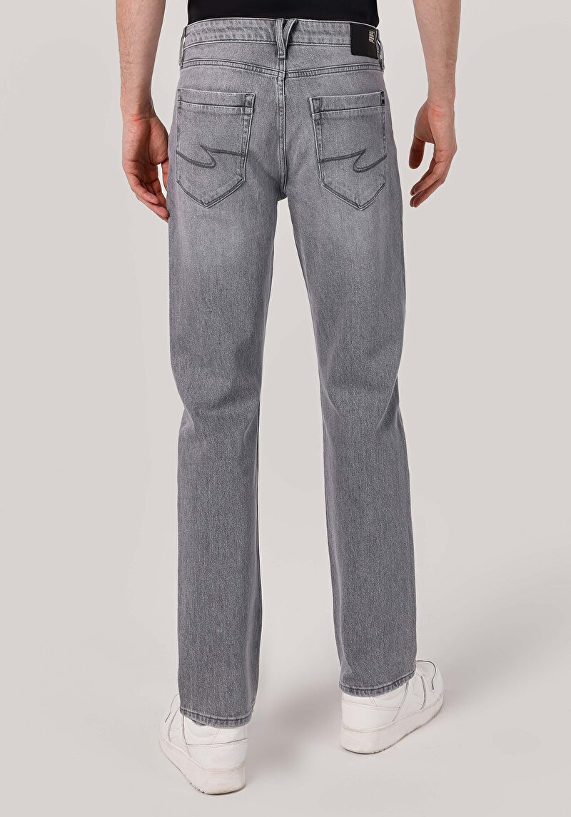 Зображення 045 David Джинси Чоловічі Сірі Класичного Крою Cl1064404