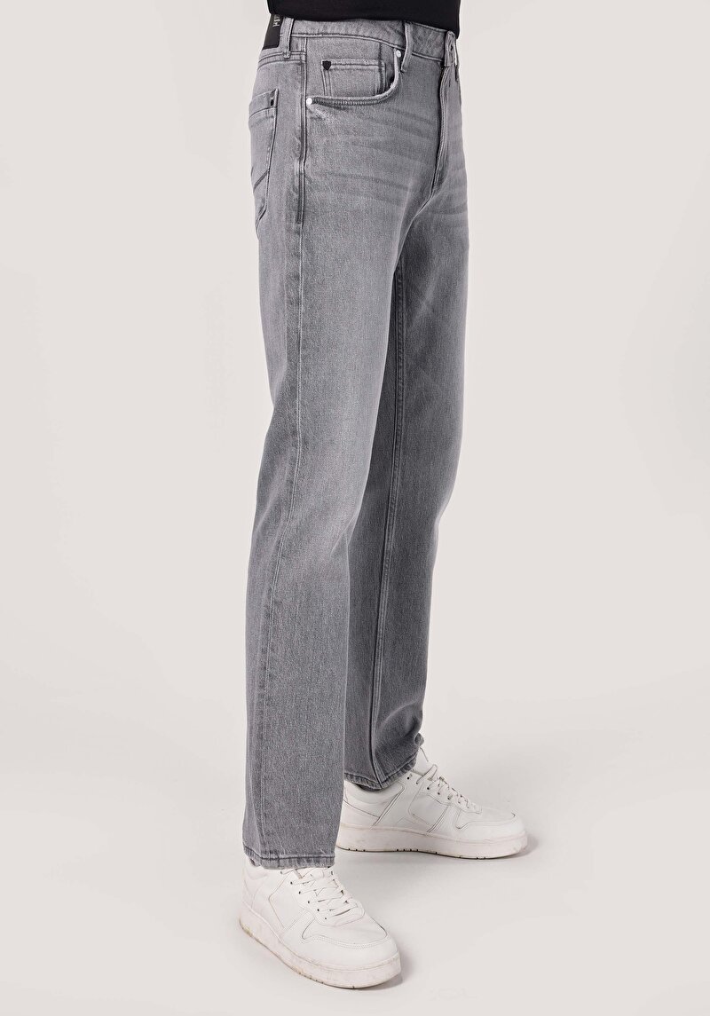 Зображення 045 David Джинси Чоловічі Сірі Класичного Крою Cl1064404