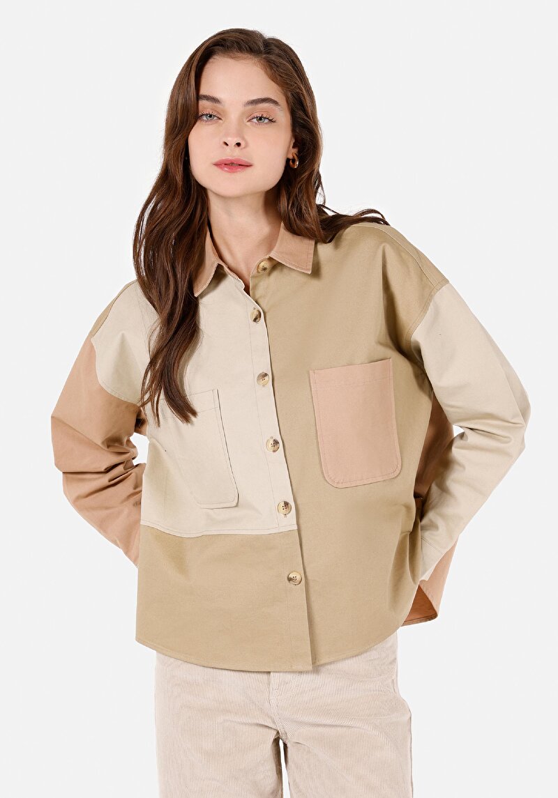 Зображення Сорочка З Довгим Рукавом Жіноча Зелена  Cl1072136