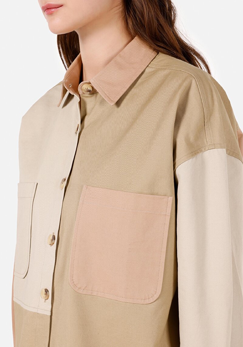 Зображення Сорочка З Довгим Рукавом Жіноча Зелена  Cl1072136