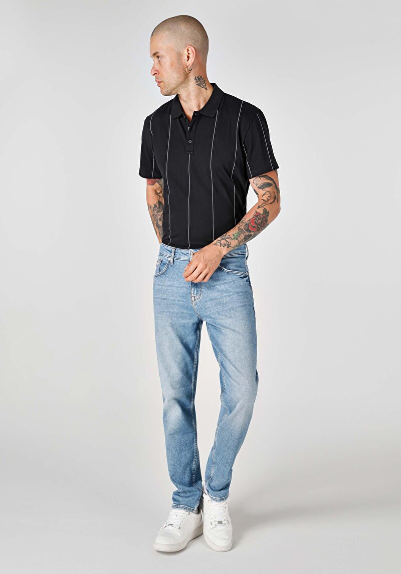 Показати інформацію про 067 Jack Джинси Чоловічі Блакитні Класичного Крою Cl1064408