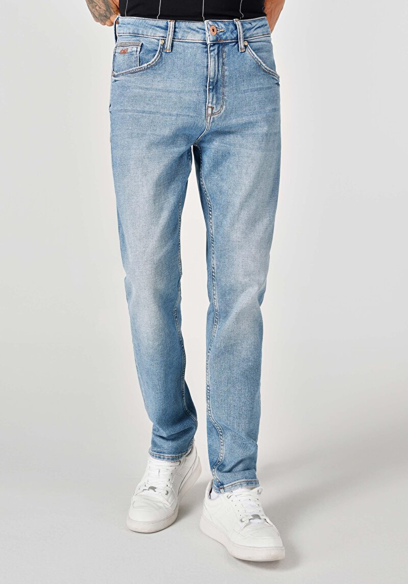 Показати інформацію про 067 Jack Джинси Чоловічі Блакитні Класичного Крою Cl1064408