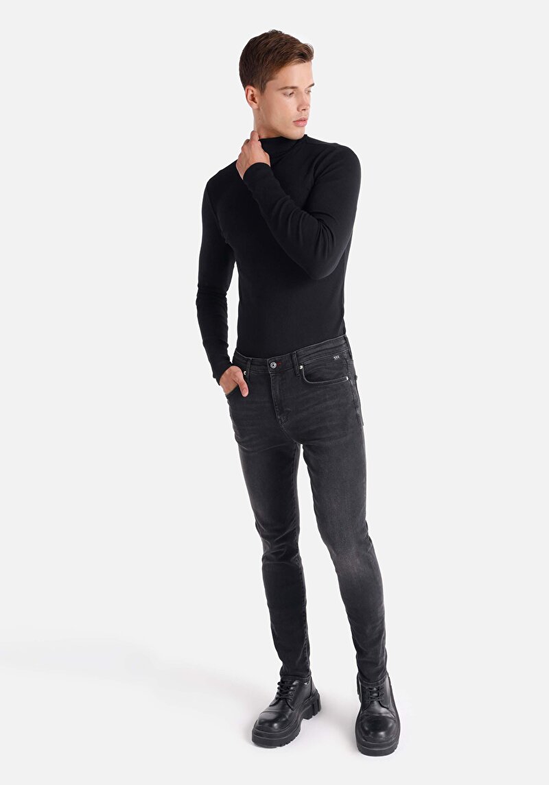 Зображення 035 Ryan Джинси Чоловічі Чорні  Cl1066243