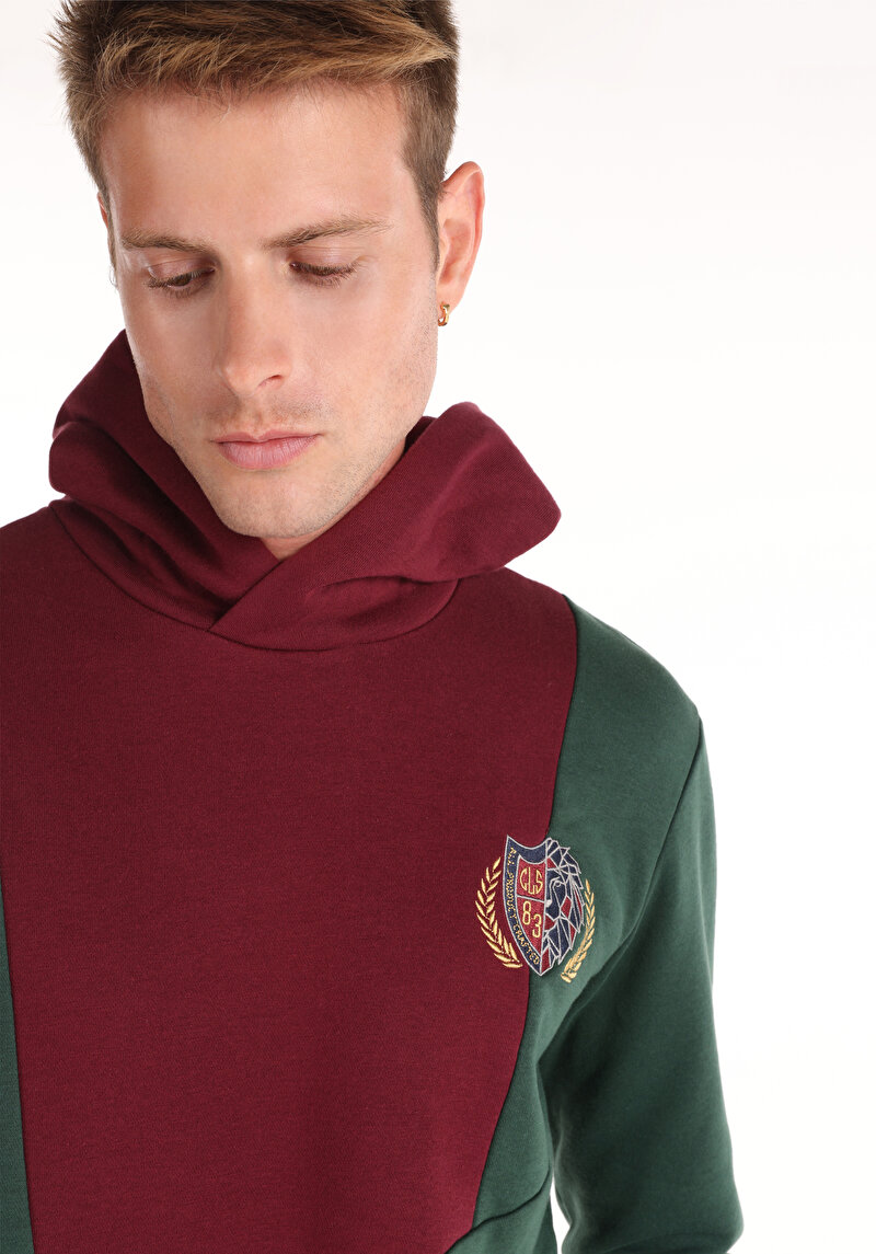 Показати інформацію про Толстовка Чоловіча Зелена  Cl1066253