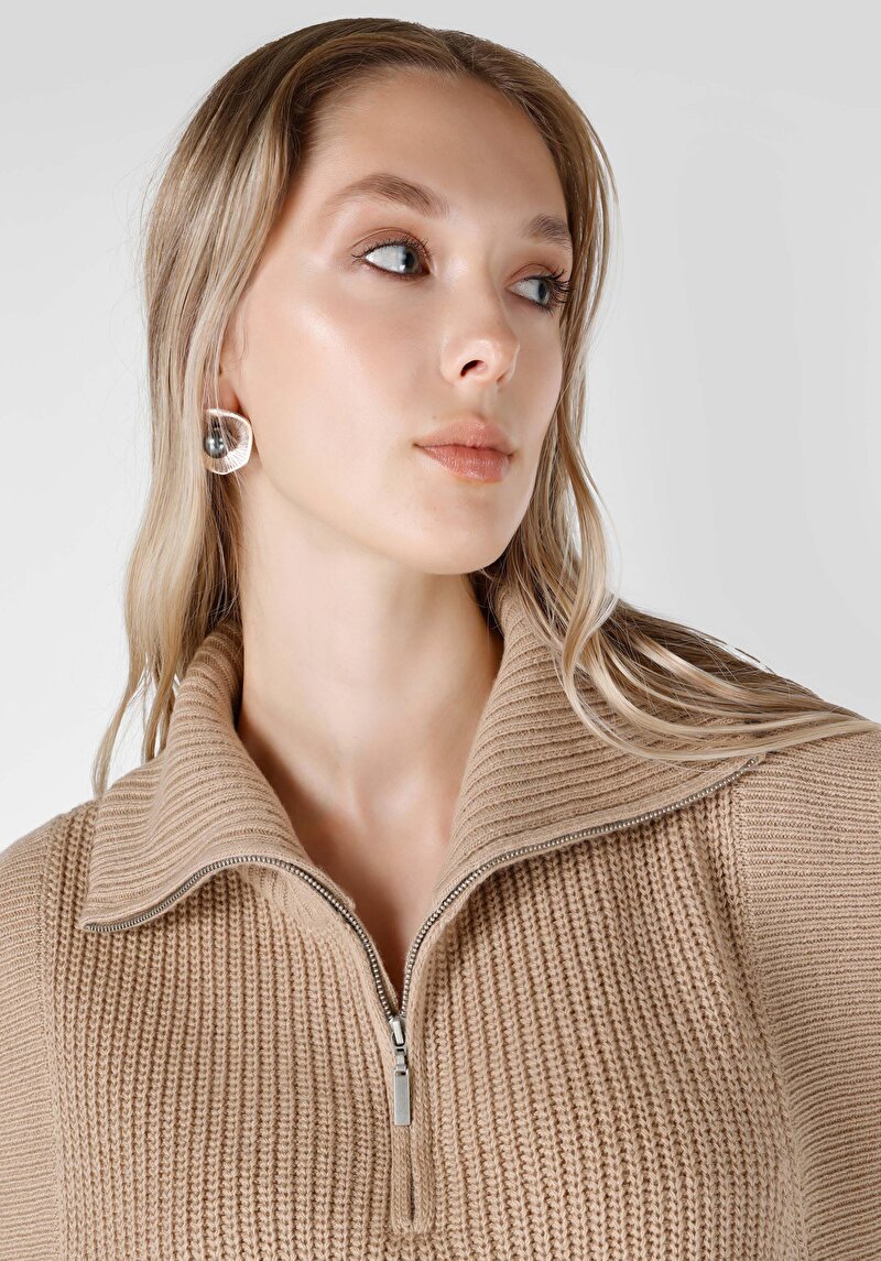 Показати інформацію про Светр Жіночий Бежевий  Cl1066257