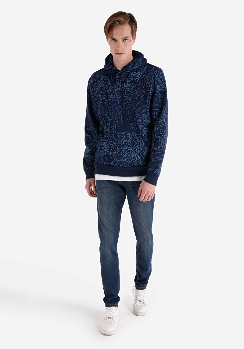 Зображення 041 Danny Джинси Чоловічі Блакитні Вузького Крою Cl1066265