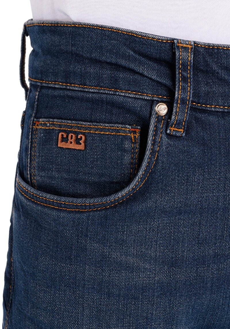 Показати інформацію про 041 Danny Джинси Чоловічі Блакитні Вузького Крою Cl1066265