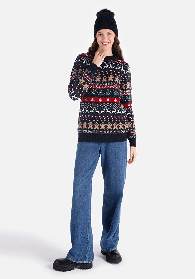 Показати інформацію про Светр Жіночий Синій  Cl1066279