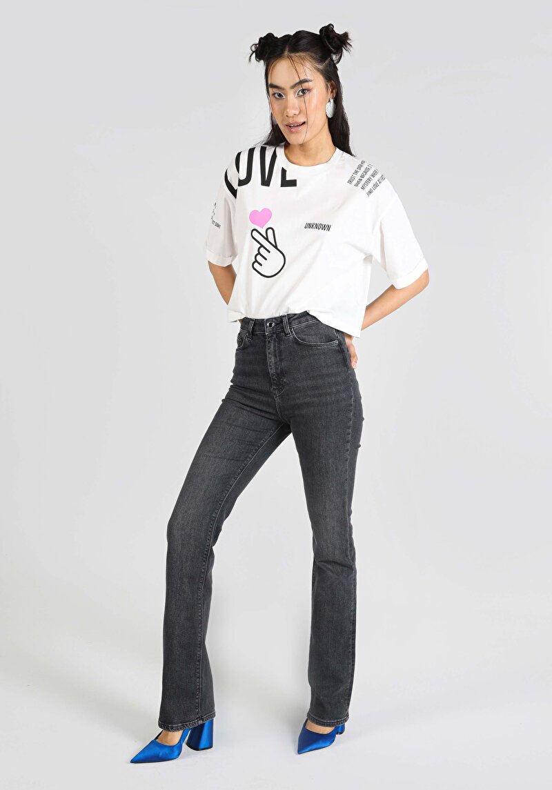 Зображення 797 Adel Джинси Жіночі Чорні Кльош Cl1064452