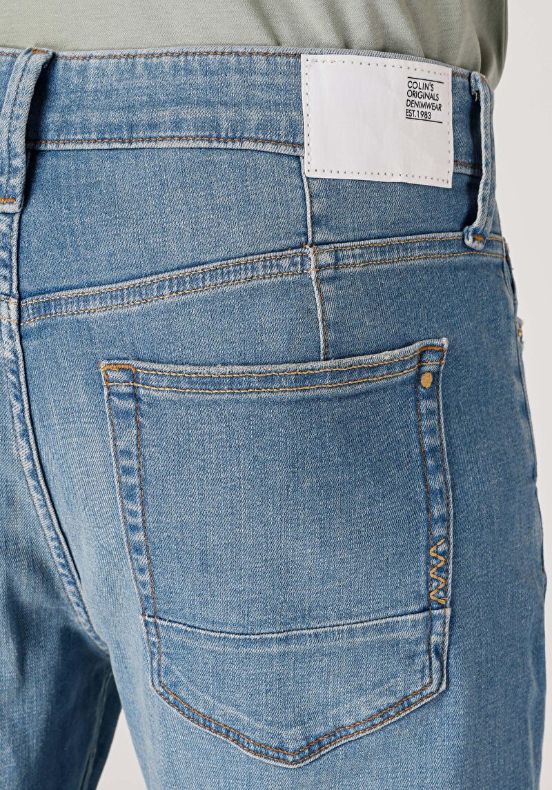 Показати інформацію про 064 Elio Джинси Чоловічі Блакитні  Cl1064456