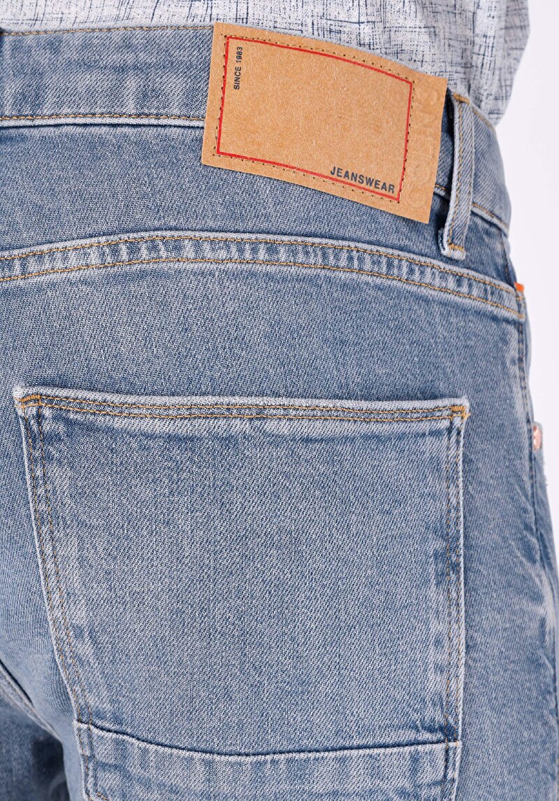 Показати інформацію про 044 Karl Джинси Чоловічі Блакитні Прямого Крою Cl1064570