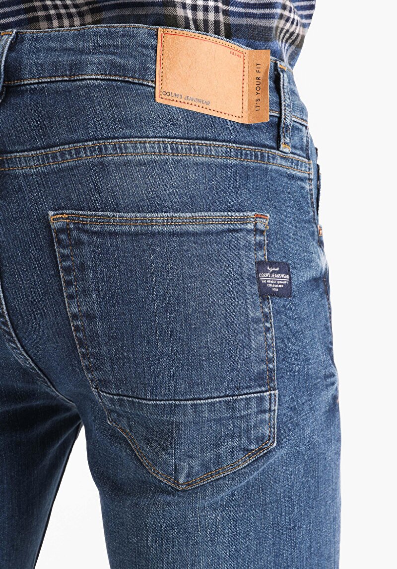 Показати інформацію про 044 Karl Джинси Чоловічі Блакитні Прямого Крою Cl1066313