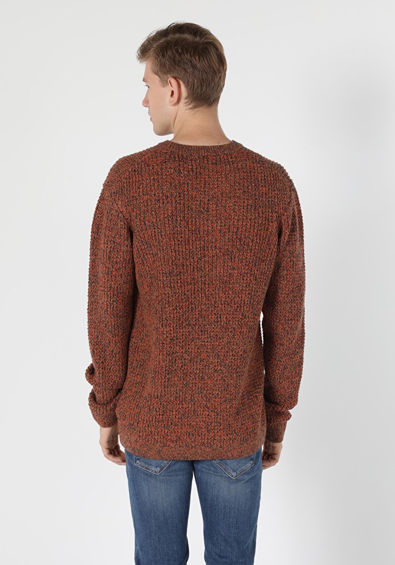 Показати інформацію про Светр Чоловічий Коричневий  Cl1056028