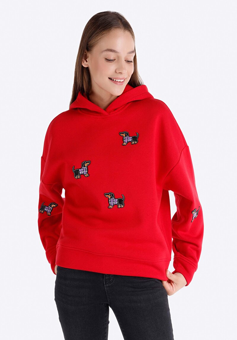 Зображення Толстовка Жіноча Червона  Cl1066314