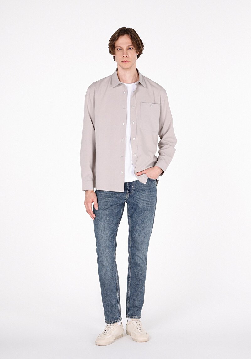 Зображення 067 Jack Джинси Чоловічі Блакитні Класичного Крою Cl1072216