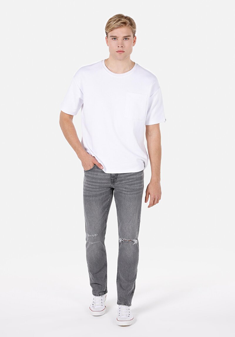 Зображення 044 Karl Джинси Чоловічі Чорні Прямого Крою Cl1072226