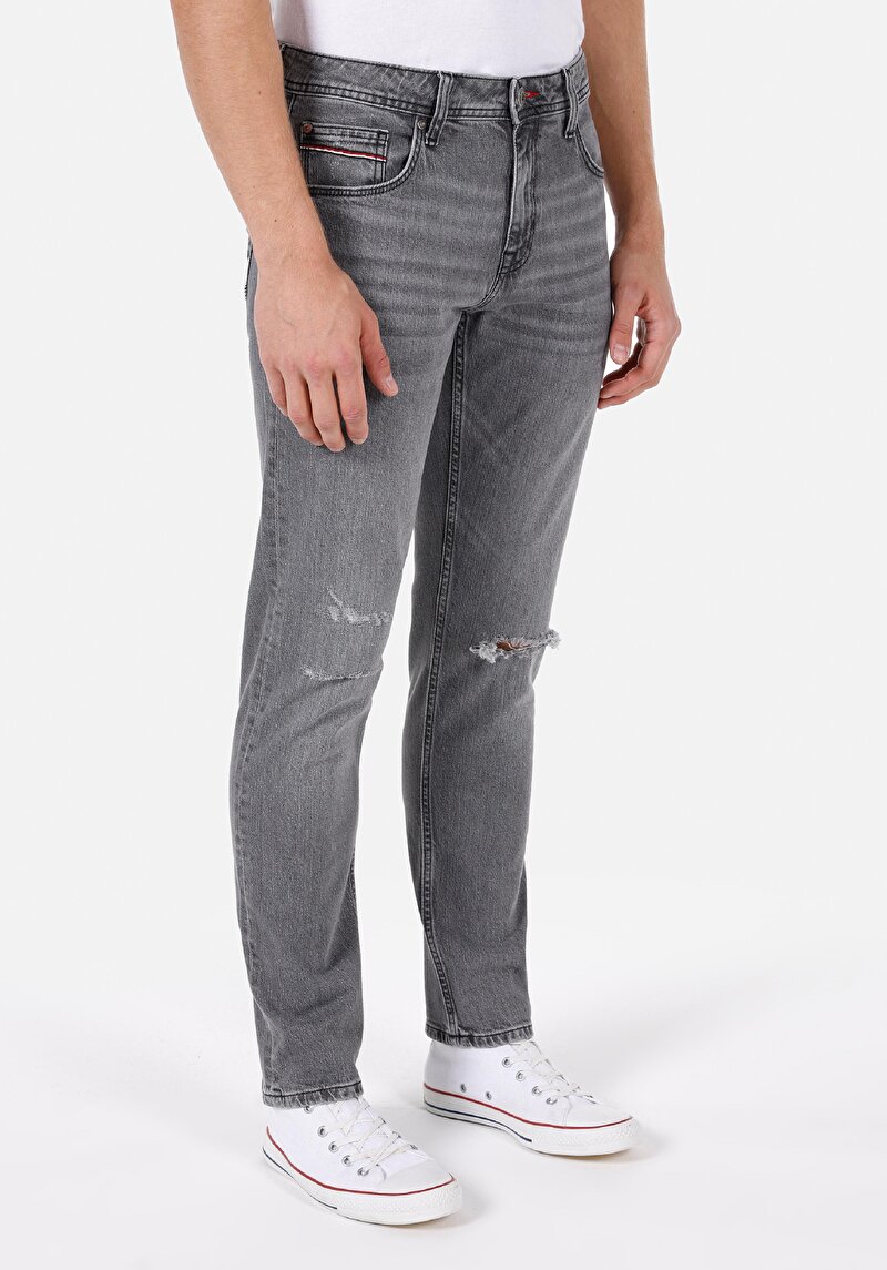 Зображення 044 Karl Джинси Чоловічі Чорні Прямого Крою Cl1072226