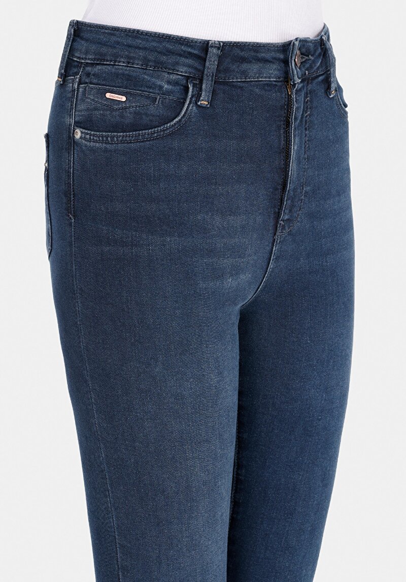 Показати інформацію про 760 Diana Джинси Жіночі Блакитні  Cl1072248