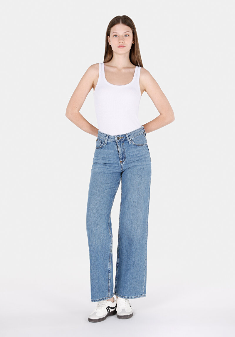 Зображення 970 Berry Джинси Жіночі Блакитні Класичного Крою Cl1072268