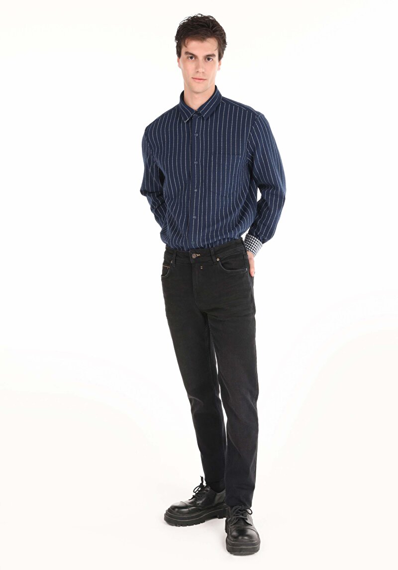 Зображення 044 Karl Джинси Чоловічі Прямого Крою Cl1066315