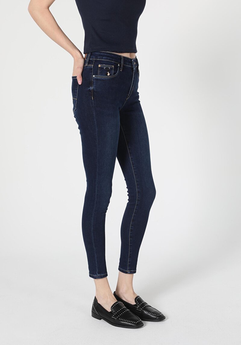 Зображення 759 Lara Джинси Жіночі Блакитні Супер Вузького Крою Cl1056571