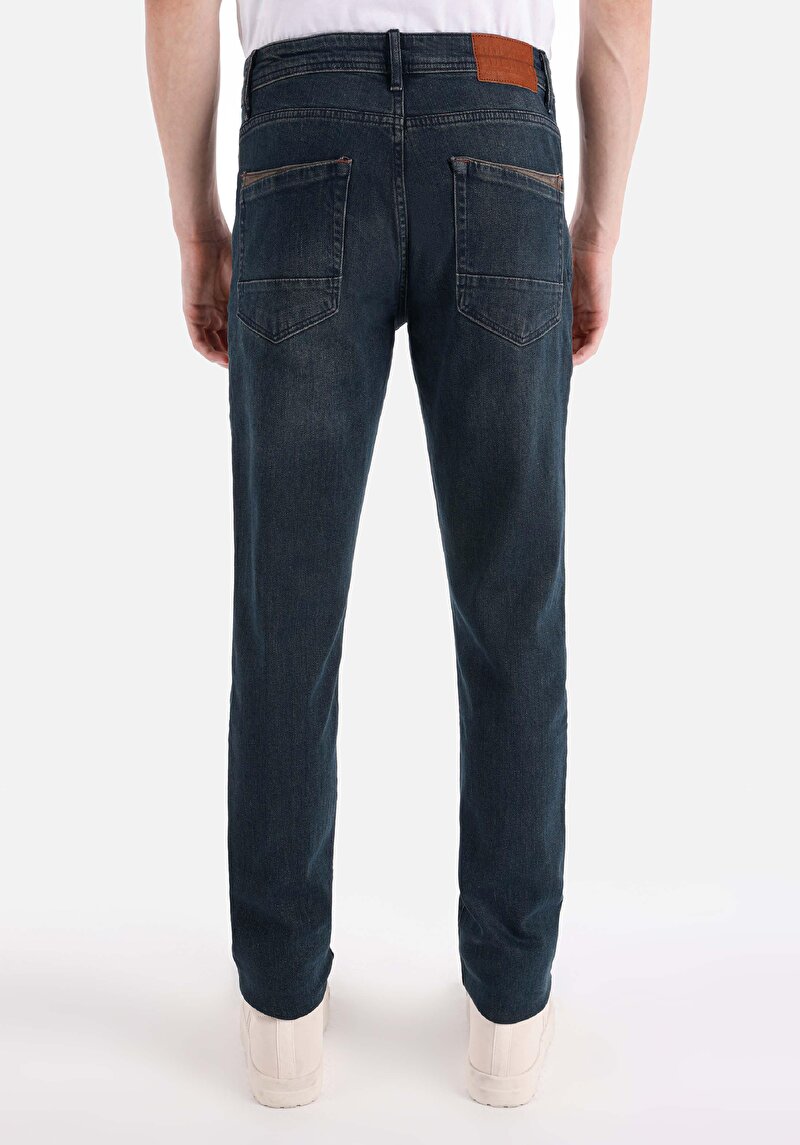 Зображення 044 Karl Джинси Чоловічі Блакитні Прямого Крою Cl1066340