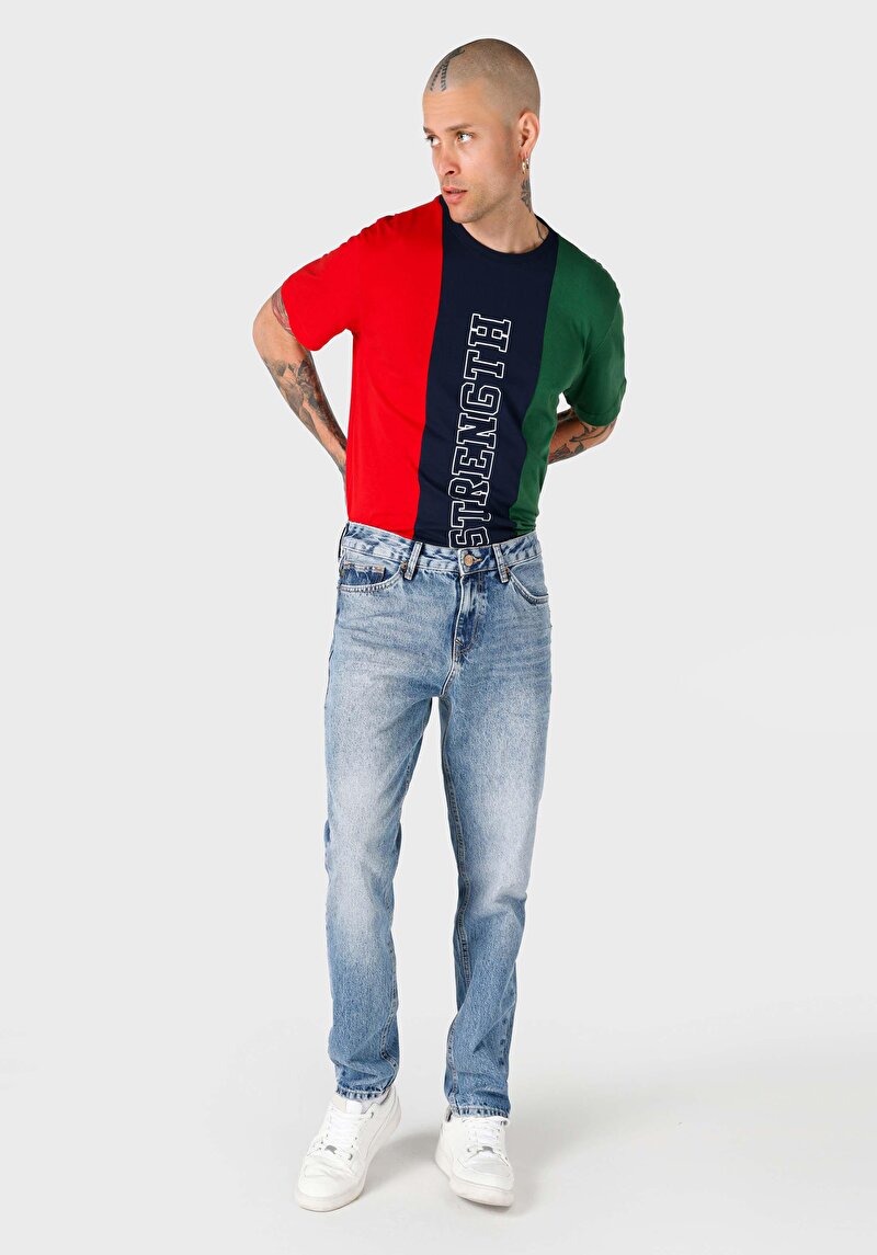 Зображення 067 Jack Джинси Чоловічі Блакитні Класичного Крою Cl1066359