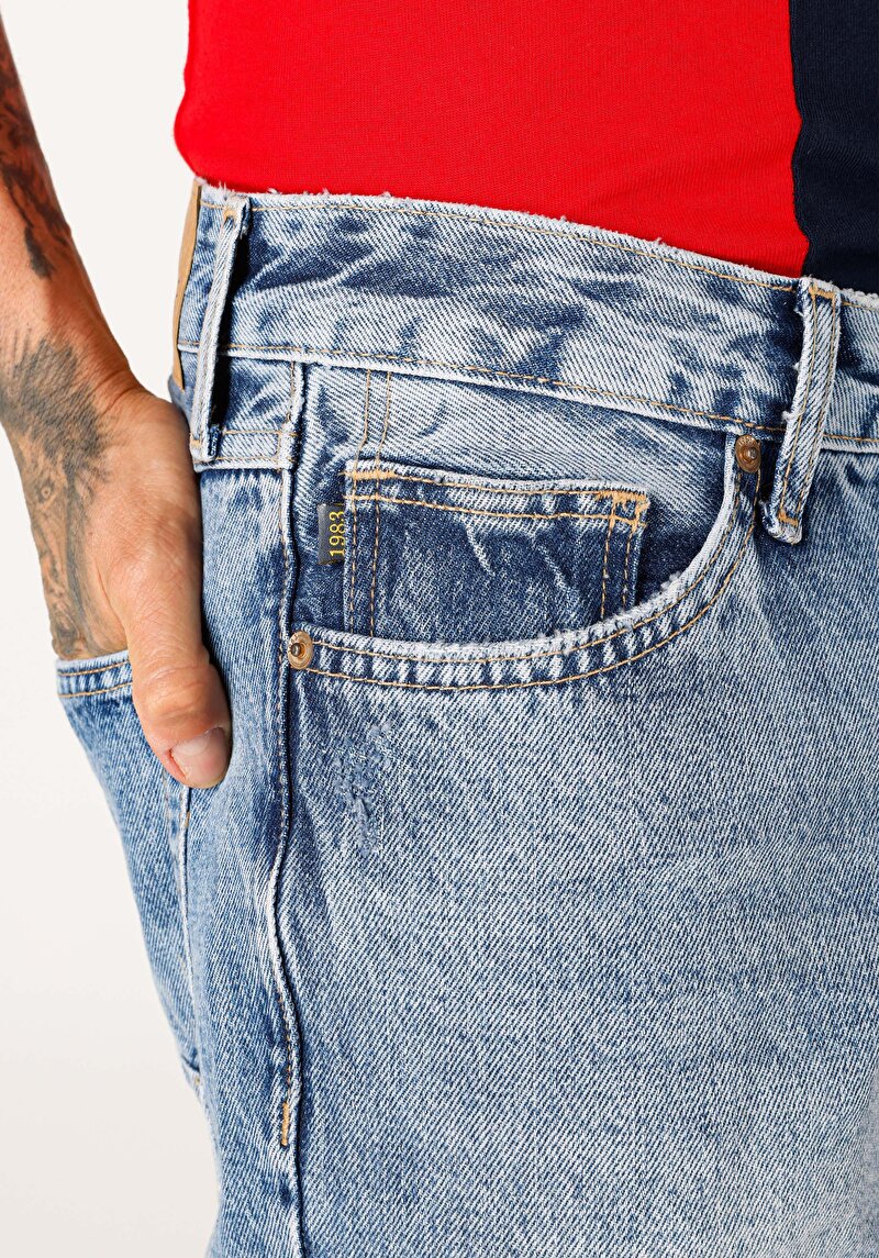 Показати інформацію про 067 Jack Джинси Чоловічі Блакитні Класичного Крою Cl1066359