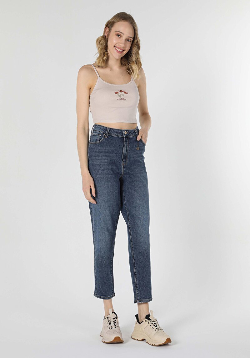 Зображення 896  Maria Джинси Жіночі Блакитні  Cl1057975