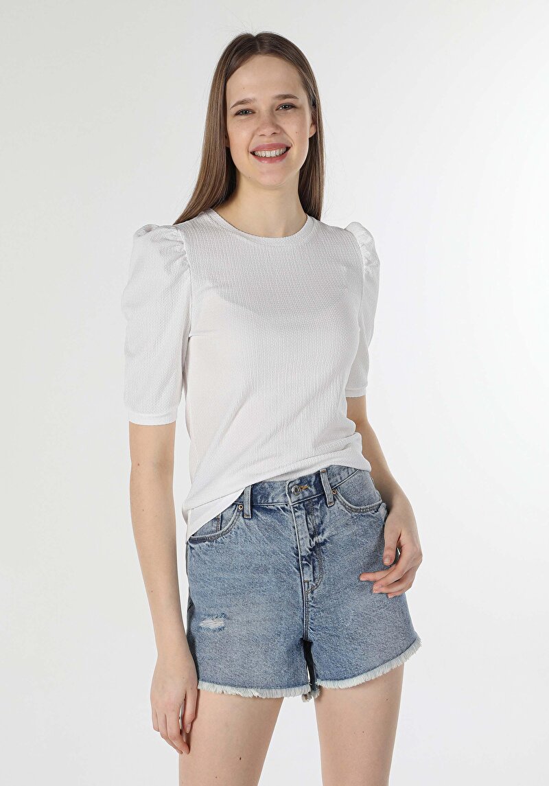 Зображення Футболка З Коротким Рукавом Жіноча Біла  Cl1058164