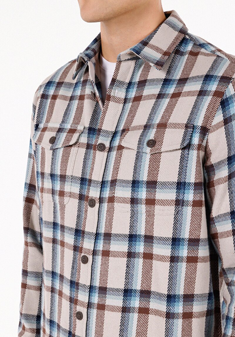 Показати інформацію про Сорочка З Довгим Рукавом Чоловіча Мультіколор  Cl1072320