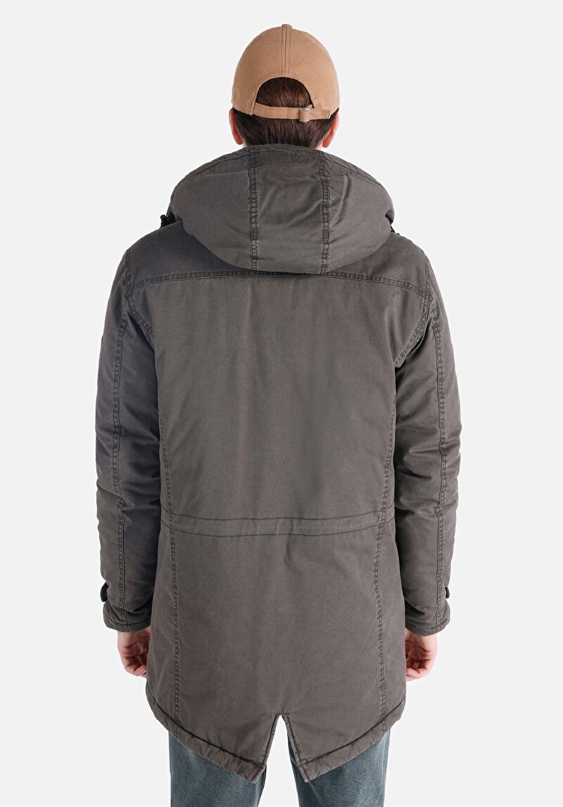 Показати інформацію про Пальто Чоловіче Зелене  Cl1066368