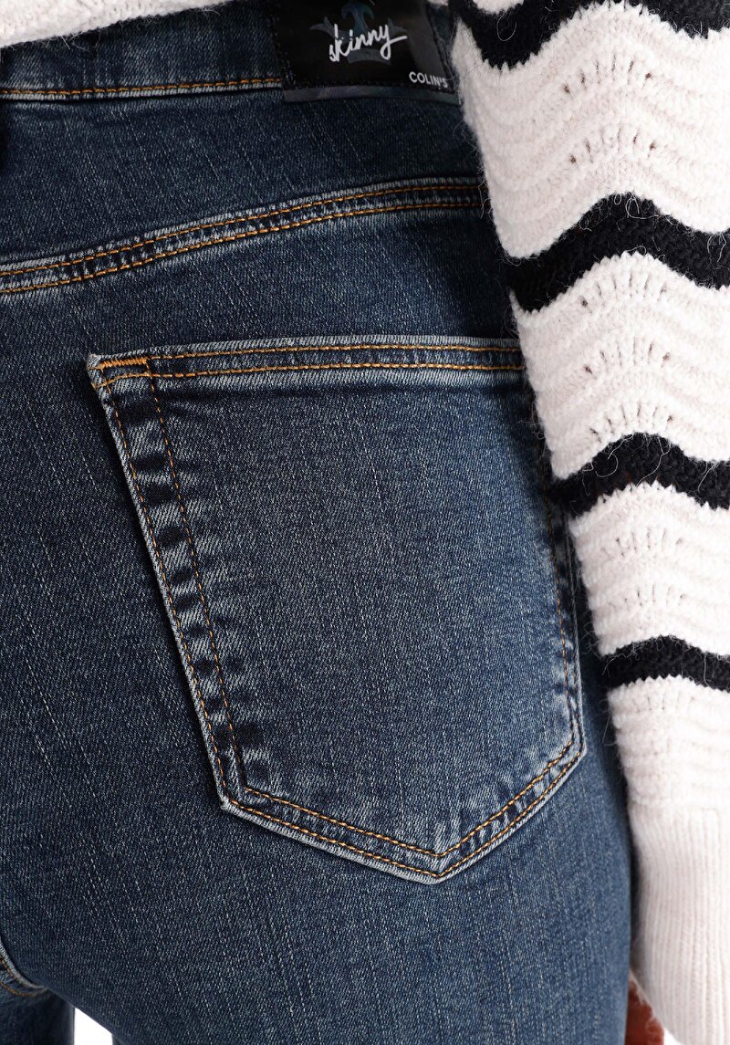 Показати інформацію про 760 Diana Джинси Жіночі Блакитні  Cl1066389