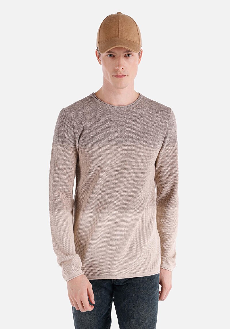 Зображення Светр Чоловічий Бежевий  Cl1064867