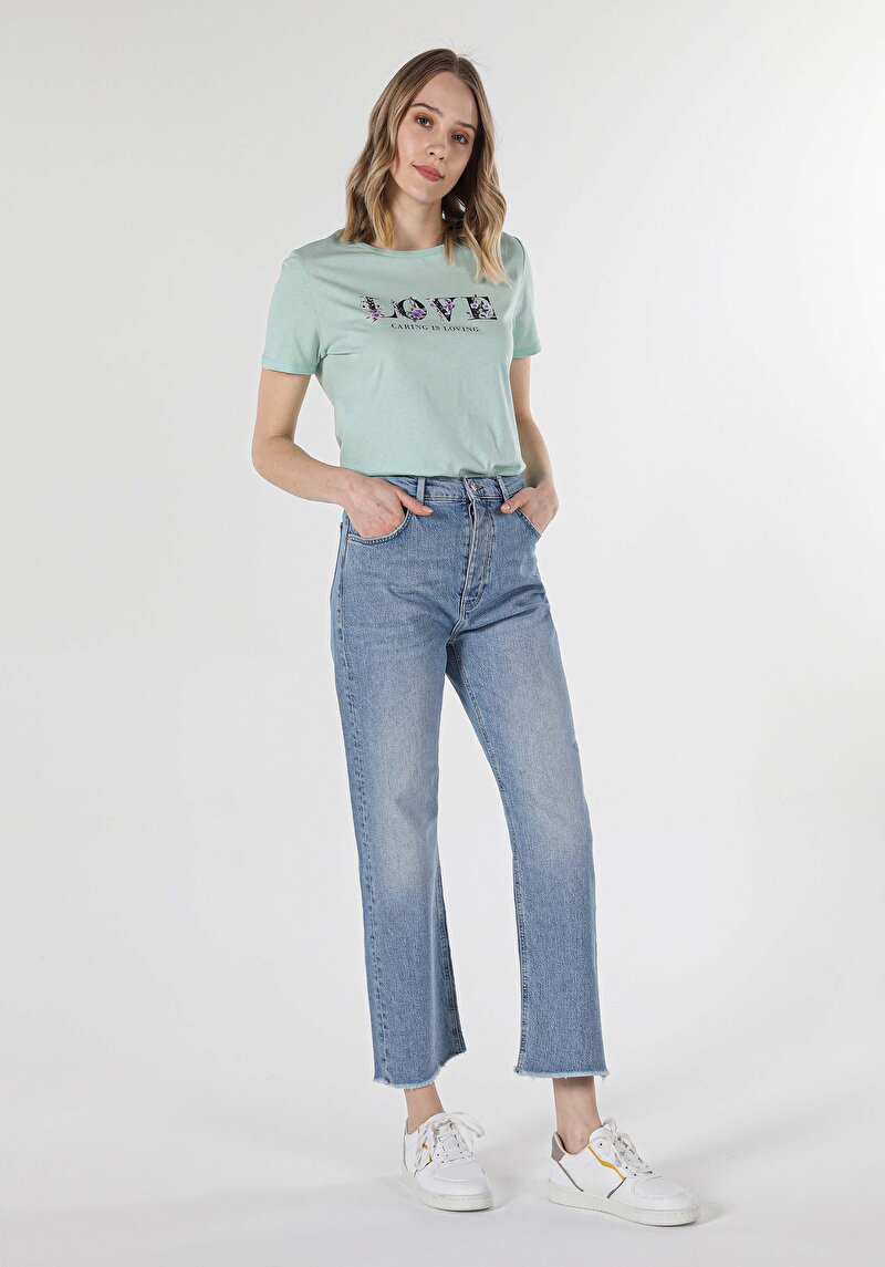 Зображення 900 Laris Джинси Жіночі Блакитні Класичного Крою Cl1058602