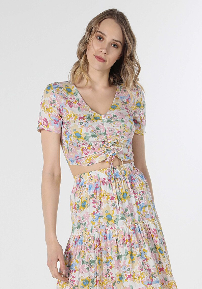 Зображення Сорочка З Коротким Рукавом Жіноча Мультіколор Cl1058772