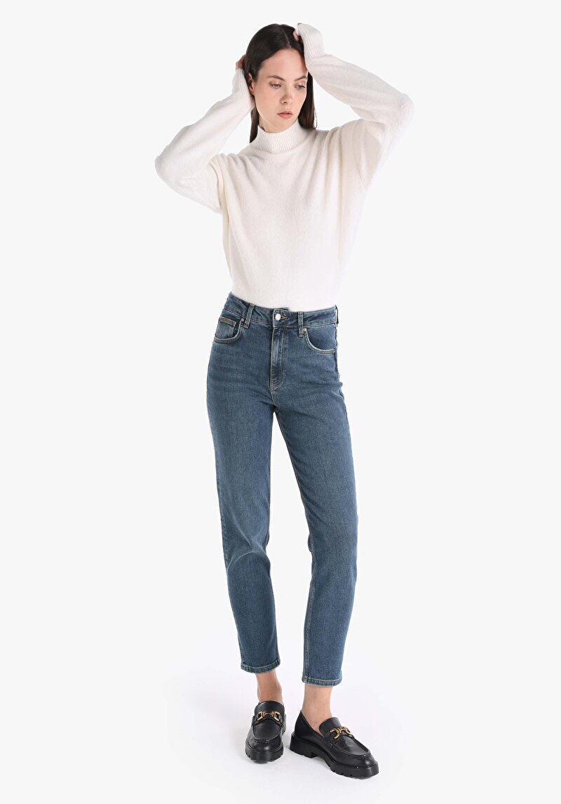 Зображення 896  Maria Джинси Жіночі Блакитні  Cl1066401