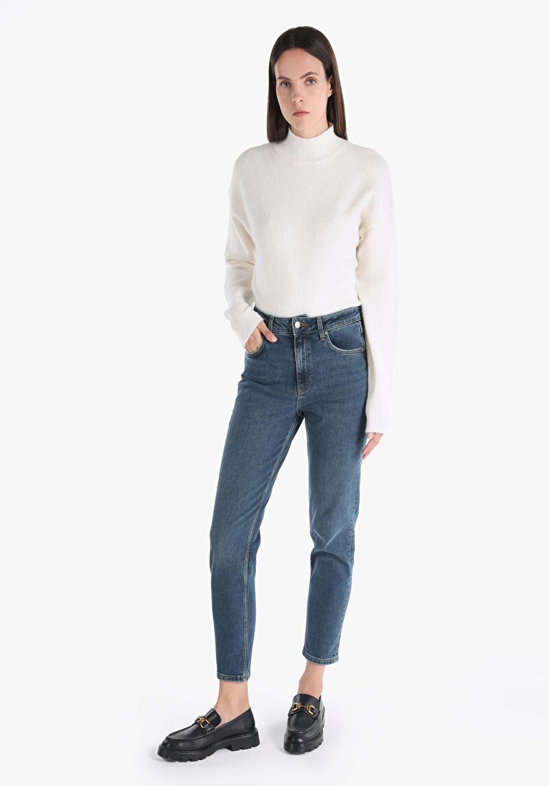 Показати інформацію про 896  Maria Джинси Жіночі Блакитні  Cl1066401