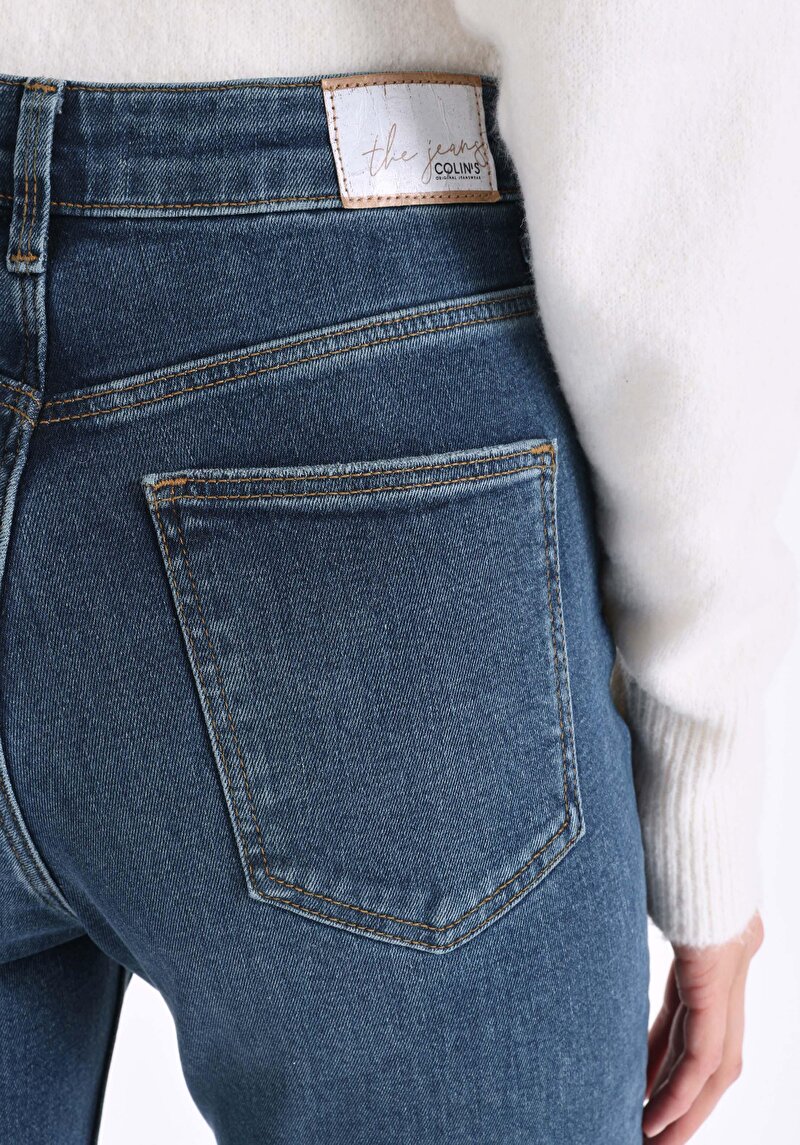 Показати інформацію про 896  Maria Джинси Жіночі Блакитні  Cl1066401