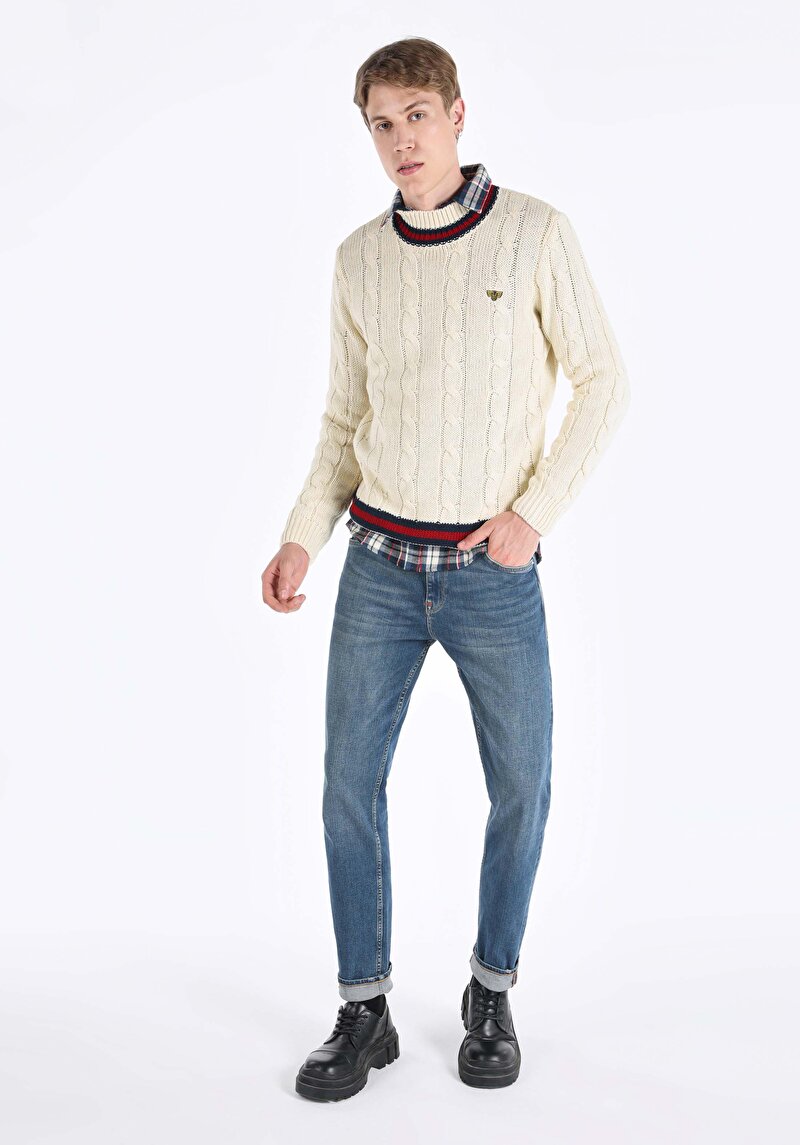 Зображення Светр Чоловічий Бежевий Cl1064905
