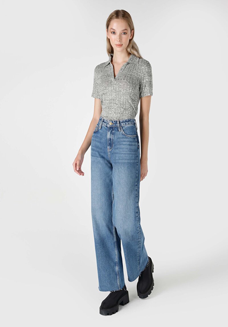 Зображення 970 Berry Джинси Жіночі Блакитні Класичного Крою Cl1066403