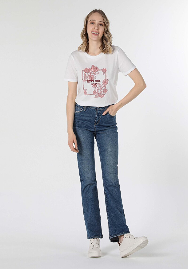 Зображення Футболка З Коротким Рукавом Жіноча Біла  Cl1059033