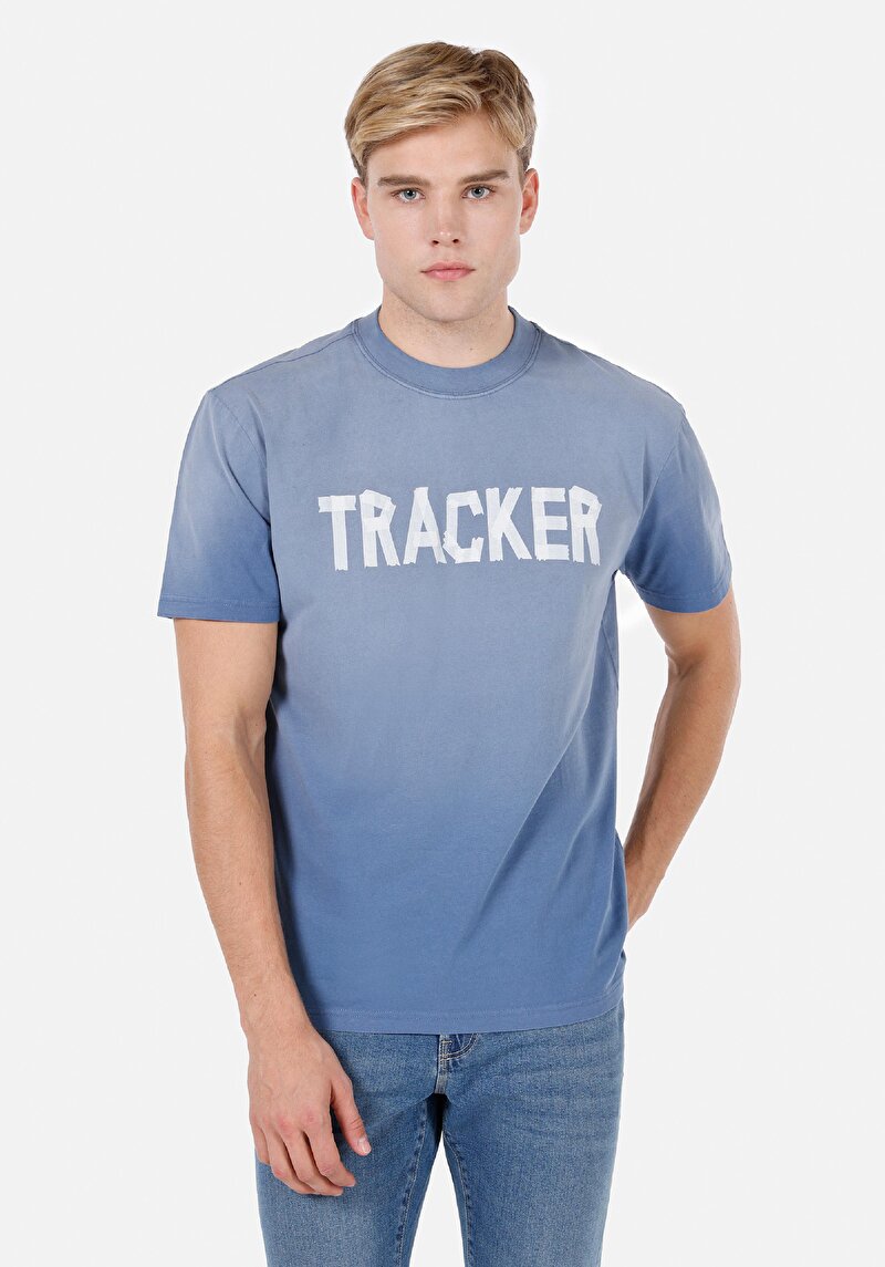 Зображення Футболка З Коротким Рукавом Чоловіча Блакитна  Cl1072380