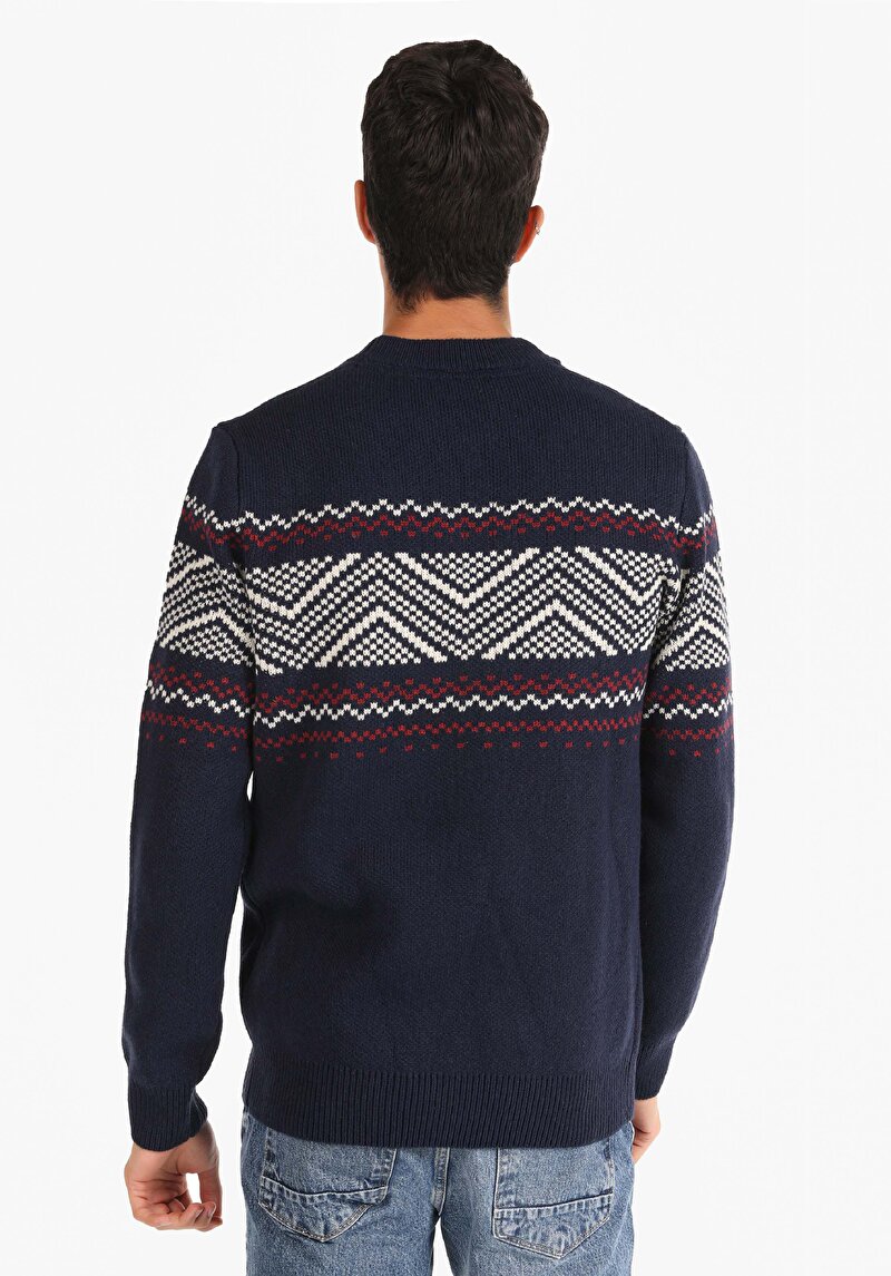 Показати інформацію про Светр Чоловічий Синій  Cl1066407