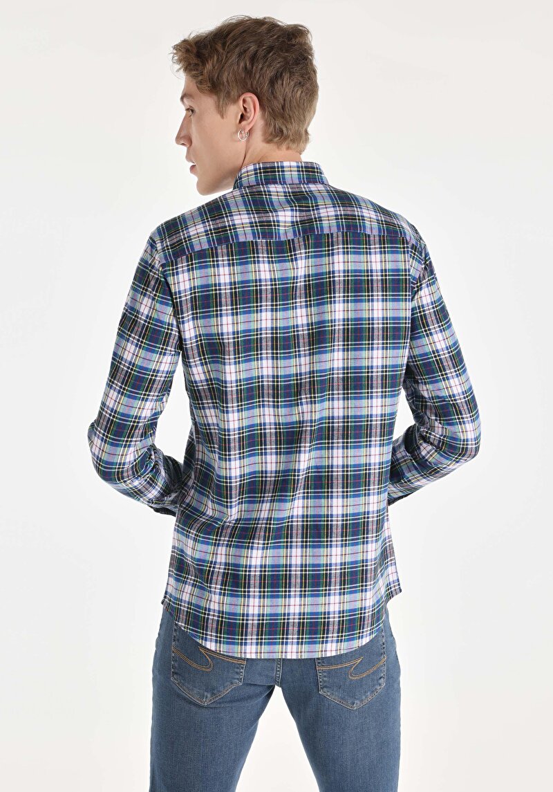 Показати інформацію про Сорочка З Довгим Рукавом Чоловіча Мультіколор  Cl1064995