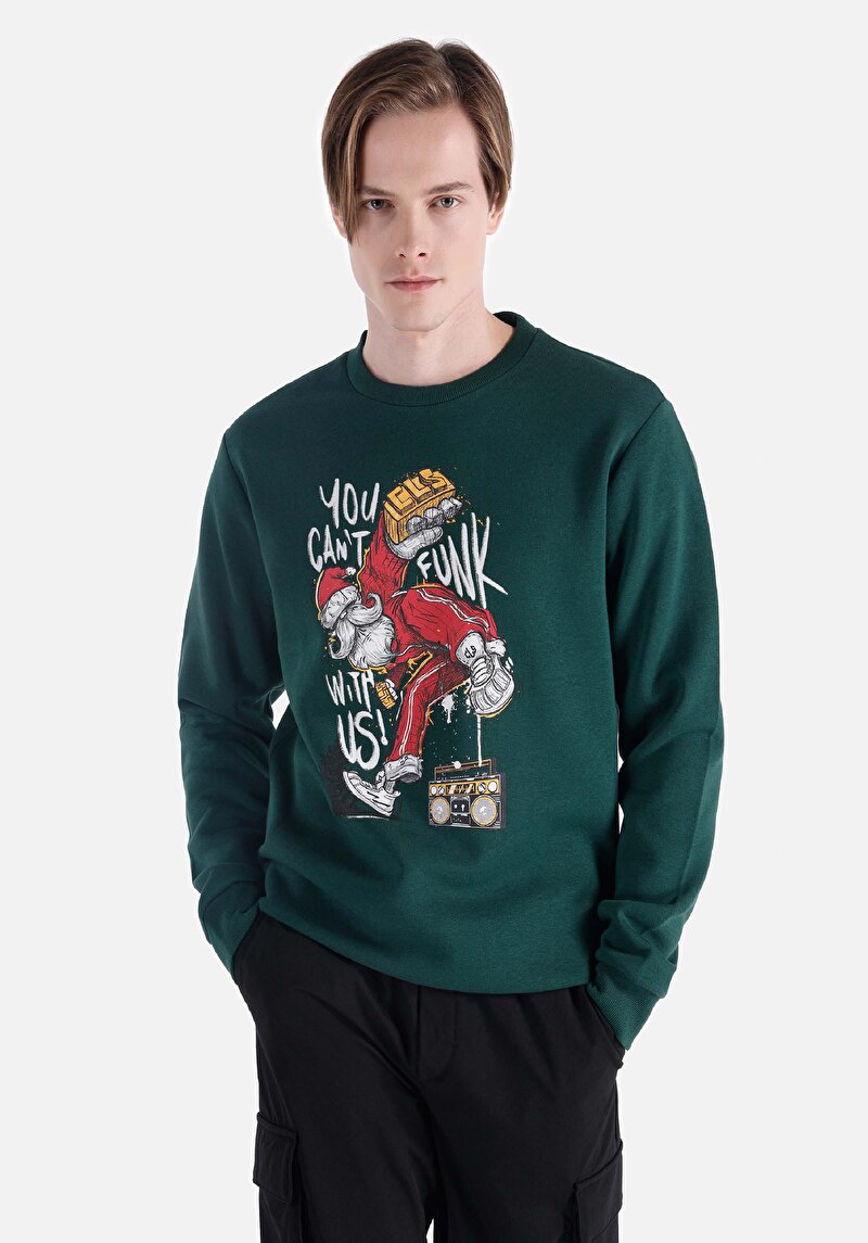 Зображення Толстовка Чоловіча Зелена  Cl1066430