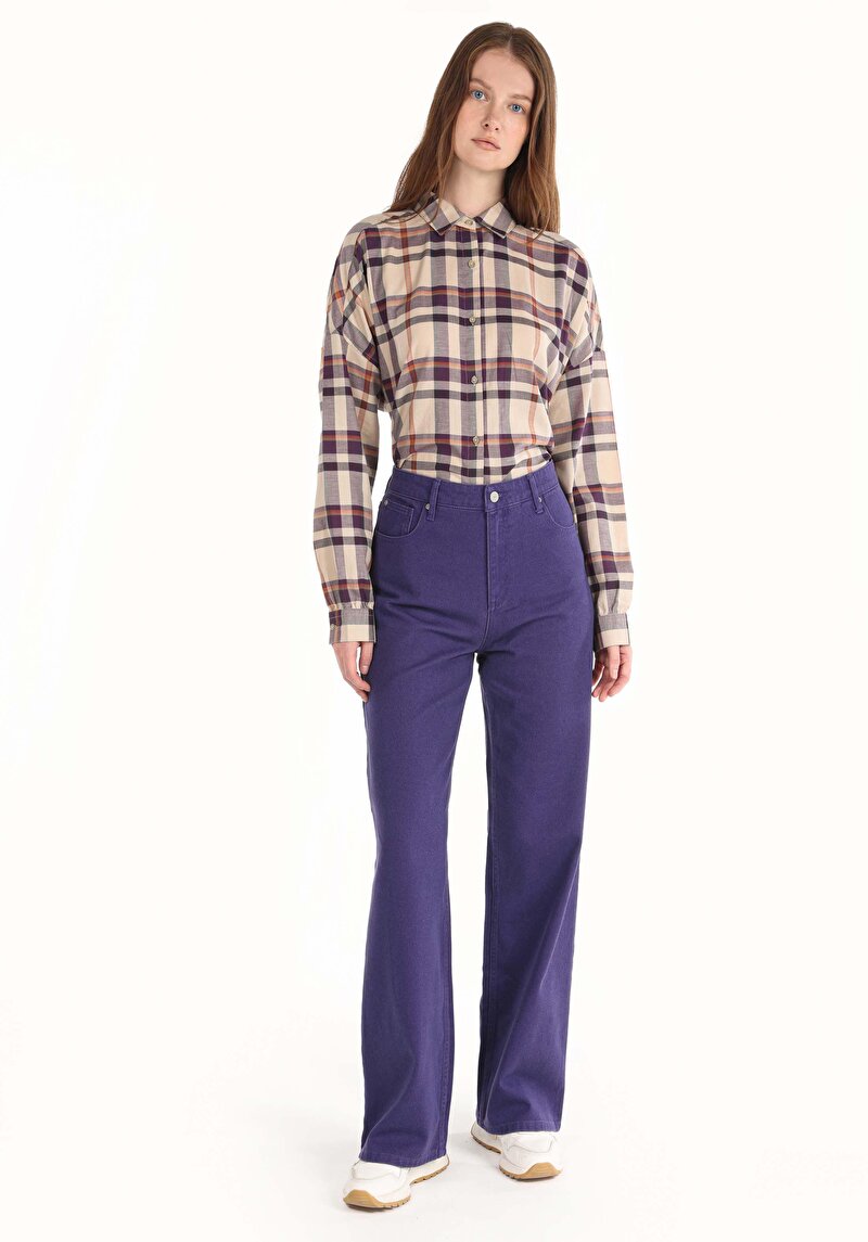 Зображення Брюки Жіночі Фіолетові  Cl1065019
