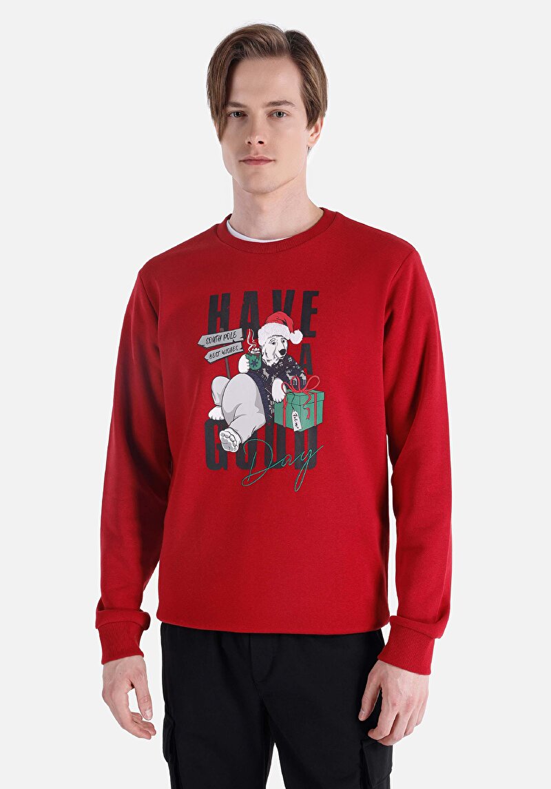 Зображення Толстовка Чоловіча Червона  Cl1066431