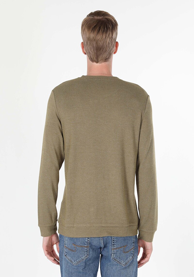 Показати інформацію про Футболка З Довгим Рукавом Чоловіча Зелена  Cl1059906